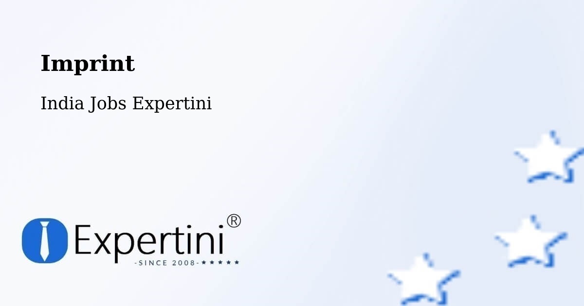 Imprint – Ambattur - India Jobs Expertini